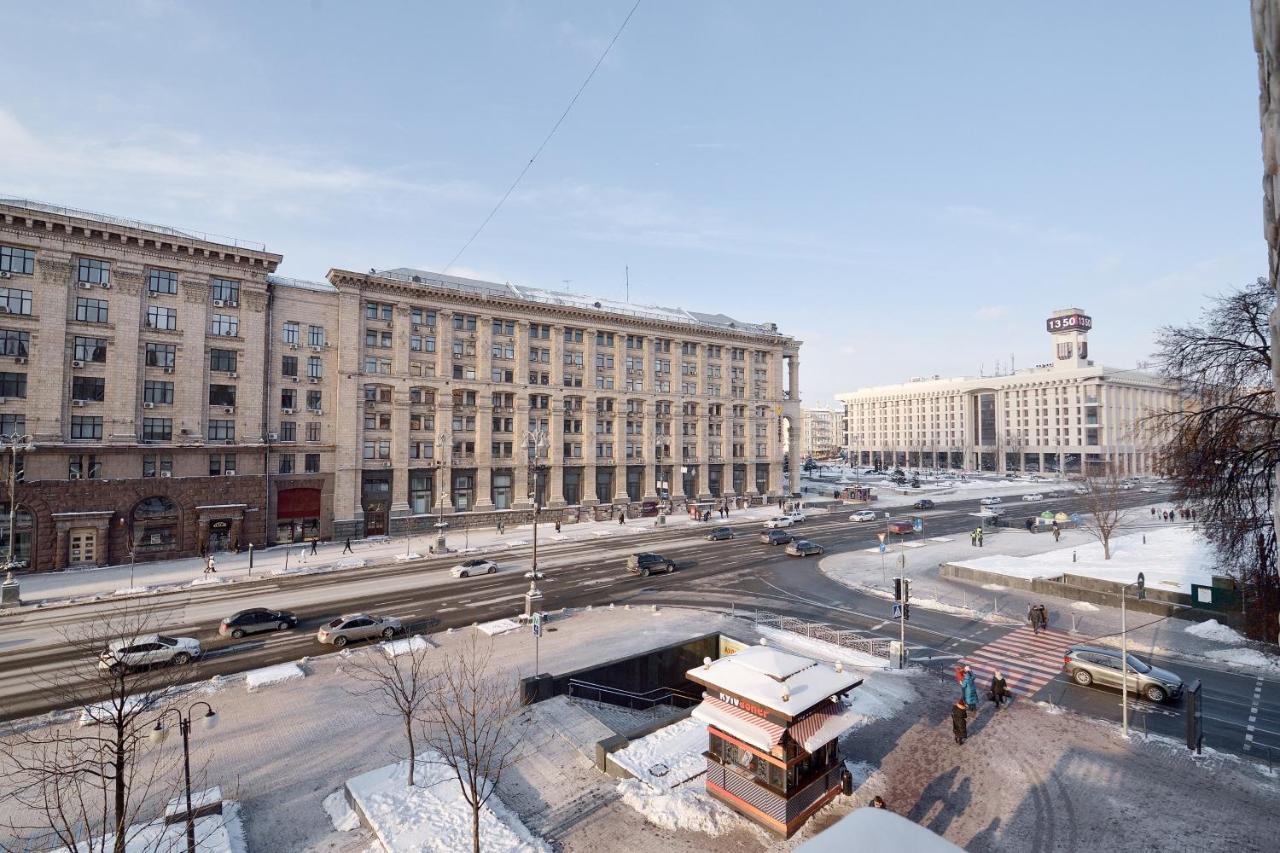 Khreschatyk Apartments Kiev Dış mekan fotoğraf