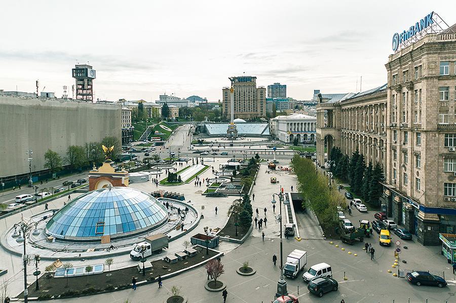 Khreschatyk Apartments Kiev Dış mekan fotoğraf