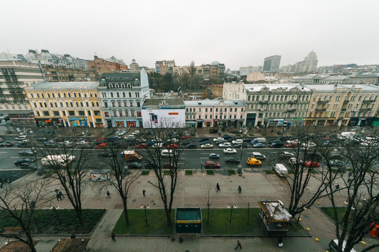 Khreschatyk Apartments Kiev Dış mekan fotoğraf