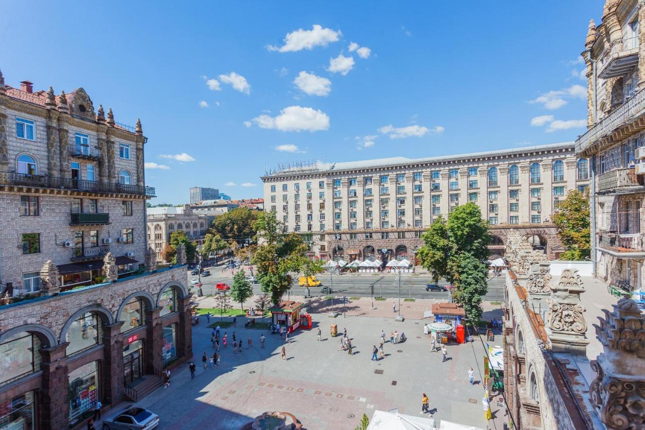 Khreschatyk Apartments Kiev Dış mekan fotoğraf